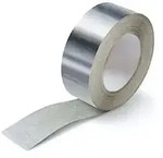 Coroplast Alu Klebeband 788001 f&uuml;r alukaschierte Rohrisolierung, 50mm, Rolle a 100