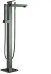 Grohe Eurocube Fertigmontageset 23672AL1 hard graphite geb&uuml;rstet, Wannenarmatur,
