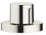 Dornbracht Exzenterbet&auml;tigung 10710970-08 Drehknopf mit runder Rosette, platin