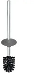 Keuco Moll Ersatz WC B&uuml;rste 12764014001 chrom/Anthrazit, mit Griff und Deckel