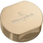 Villeroy und Boch Abdeckkappe 94052603 gold, Edelstahl massiv, rund, f&uuml;r