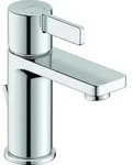 Duravit D-Neo Waschtischarmatur DE1010001010 mit Zugstangen-Ablaufgarnitur, Ausladung