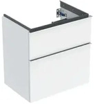 Geberit iCon Waschtisch-Unterschrank 502307012 59,2x61,5x41,6cm, 2 Schubladen, wei&szlig;