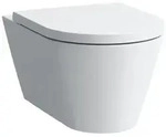 LAUFEN Pack Kartell WC mit WC Sitz H8663304000001 37x54cm, randlos, wei&szlig; LCC