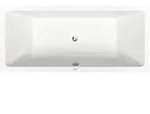 Duravit No. 1 Rechteck-Badewanne 700492000000000 180 x 80 x 40 cm, Einbauversion, mit