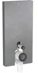 Geberit Monolith Stand-WC-Modul 131003005 Bauh&ouml;he 101cm, Front schieferoptik, Seite