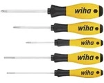 Wiha Schraubendreher Set SoftFinish&reg; ESD Schlitz, Phillips 5-tlg.