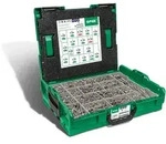 SPAX Sortimentskoffer - Senkkopf T-STAR PLUS Edelstahl A2 - L-BOXX inkl. 1.070