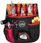 Wiha Werkzeug Set Elektriker gemischt, 18-tlg. inkl. G&uuml;rteltasche