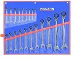 Projahn GearTech Schl&uuml;ssel Satz RollTasche umschaltbar 20 tlg
