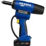 GESIPA PowerBird Pro Gold Edition mit 1 Li-Ion Akku 18V - 2,0 Ah / Ladeger&auml;t in