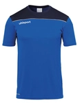 uhlsport Offense 23 Poly Trainingsshirt azurblau/marine/wei&szlig; M