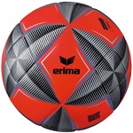 erima Senzor-Star Match Fluo Fu&szlig;ball fiery coral/schwarz 5