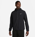 NIKE Form Vielseitige Dri-FIT Kapuzen-Trainingsjacke Herren 010 - black/reflective
