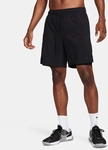 NIKE Dri-FIT Unlimited 7" 2in1 Shorts Herren 010 - black/black/black/black S