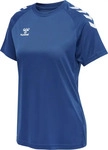 Hummel 211944-7045, hummel Core XK Poly Trainingsshirt Damen true blue S