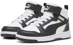 PUMA Rebound V6 Mid AC+ Sneaker Kinder 01 - PUMA white/PUMA black/shadow gray 28