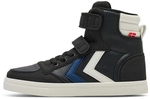 hummel Slimmer Stadil Leather High Sneaker Kinder 2431 - black/blue 26