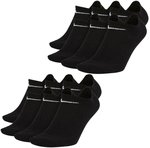 6er Pack NIKE Everyday Lightweight No Show Sneakersocken black/white 34-38