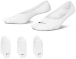 3er Pack NIKE Everyday Lightweight Training F&uuml;&szlig;linge Damen white/black 34-38