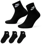 3er Pack NIKE Everyday Essential Ankle Socken 010 - black/white 34-38