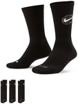3er Pack NIKE Everyday Crew Basketballsocken black/white 34-38