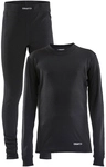 CRAFT Core Dry Baselayer Unterw&auml;sche-Set Kinder 999000 - black 134/140