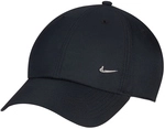 NIKE Club Dri-FIT Unstructured Metal Swoosh Cap 010 - black/metallic silver S/M