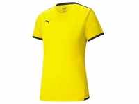 PUMA teamLIGA Trainingsshirt Damen cyber yellow/puma black XS