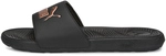 PUMA Cool Cat 2.0 Badelatschen Damen 02 - PUMA black/rose gold 38