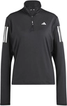 adidas Own The Run 1/2-Zip Lauf-Sweatshirt Damen IK7440 - black M
