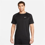 NIKE Dri-FIT Ready kurzarm Fitnessshirt Herren 010 - black/cool grey/white S