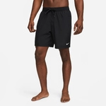 NIKE Form Dri-FIT 7" Unlined Versatile Fitnessshorts Herren 010 - black/white S