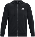 UNDER ARMOUR Essential Fleece Kapuzenjacke Herren 001 - black/white L