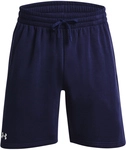 UNDER ARMOUR Rival Fleece Shorts Herren 410 - midnight navy/white L