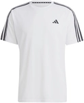 adidas Train Essentials 3-Streifen Trainingsshirt Herren 000 - white/black XL