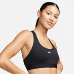 NIKE Swoosh Light Support Non-Padded Sport-BH Damen 010 - black/white XS