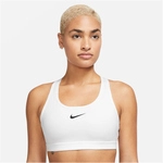 NIKE Swoosh Medium Support Padded Sport-BH Damen 100 - white/stone mauve/black...