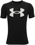 UNDER ARMOUR Tech Big Logo Trainingsshirt Jungen 001 - black/white L (149-160 cm)