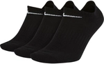 3er Pack NIKE Everyday Lightweight Sneakersocken No-Show black/white 34-38