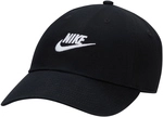 NIKE Club Futura Wash Cap 011 - black/white S/M