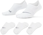 3er Pack NIKE Everyday Plus Lightweight Trainingssocken Damen 101 - white/wolf grey