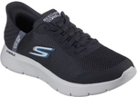 SKECHERS Go Walk Flex Hands Up Slip-In Sneaker Herren BKGY - schwarz 40