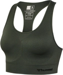 hummel hmlTIF Seamless Sport-BH Damen 6126 - climbing ivy XS