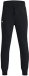 UNDER ARMOUR Rival Fleece Jogginghose M&auml;dchen 001 - black/white L (149-160 cm)