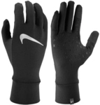 NIKE Fleece Laufhandschuhe Damen 082 black/black/silver M/L