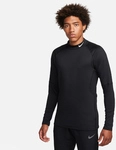 NIKE Pro Dri-FIT Warm langarm Fitnessshirt Herren 010 - black/white S