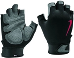 NIKE Ultimate Fitness Gloves Trainingshandschuhe Herren 074 black/LT crimson/LT