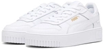 PUMA Carina Street Sneaker M&auml;dchen 01 - PUMA white/PUMA white/PUMA gold 36