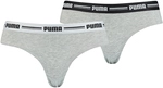 2er Pack PUMA Brazilian Slip Damen grey / grey XS